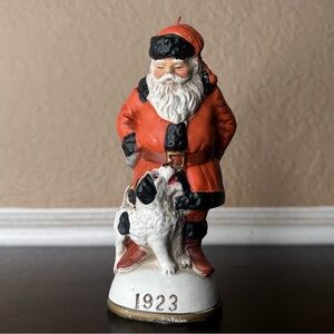 Vintage Peebles Santa Claus with Dog | Christmas Reproductions Inc.